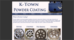 Desktop Screenshot of ktownpowder.com